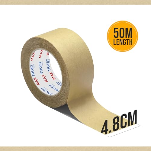 Kraft Paper Packing Tape 48mm×50 m – Recyclable & Eco Friendly