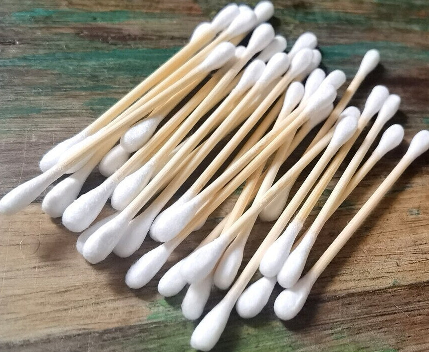 Biodegradable Bamboo Cotton Buds – Eco Ear Swabs