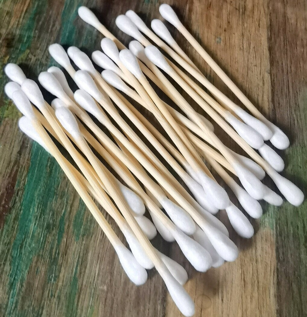 Biodegradable Bamboo Cotton Buds – Eco Ear Swabs