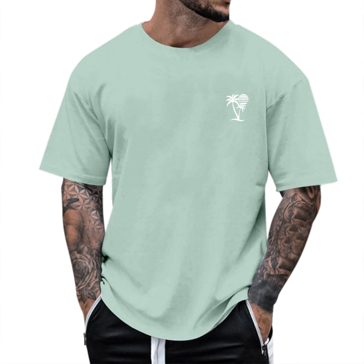 Men’s Casual Short Sleeve T-Shirt – Breathable Summer Top