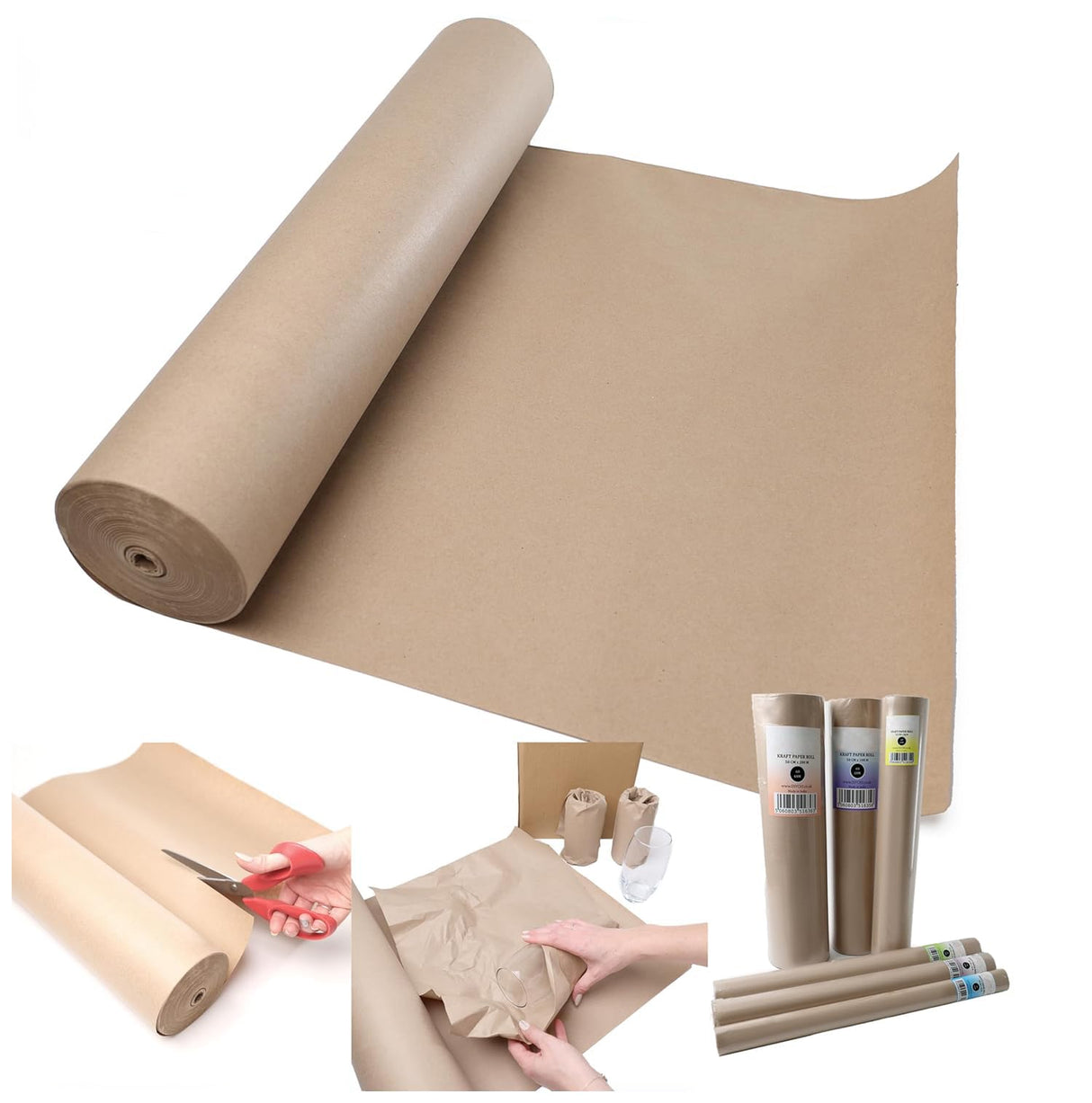 Eco Friendly Biodegradable Wrapping Paper – Kraft