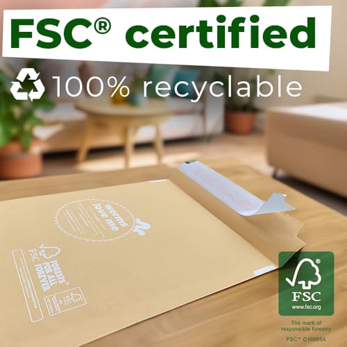 Padded Paper Envelopes – FSC Certified Eco Mailing Bags