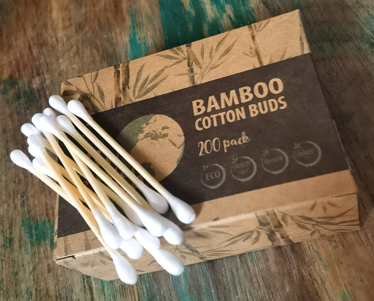 Biodegradable Bamboo Cotton Buds – Eco Ear Swabs