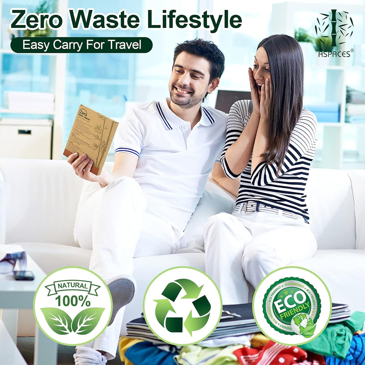 Organic Reusable Makeup Remover Pads 20 Pack – Washable & Eco