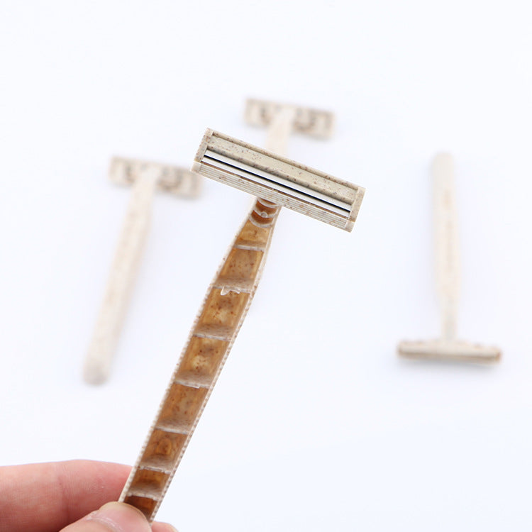 Biodegradable Disposable Razors 50pcs – Eco Shavers