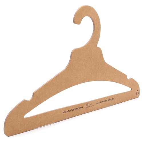 Eco Paper Fibreboard Suit Hangers with Bar – Recyclable