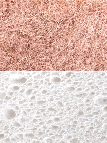 12 Pack Biodegradable Natural Kitchen Sponges