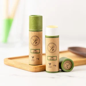 Vegan Lip Balm in Cardboard Tube – Plastic Free