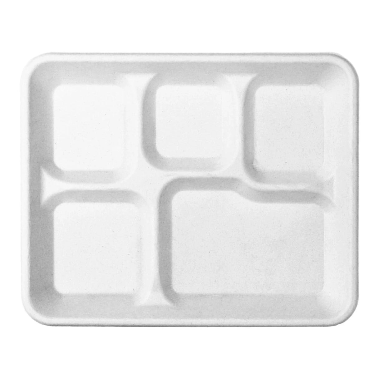 5 Section Compartment Plates