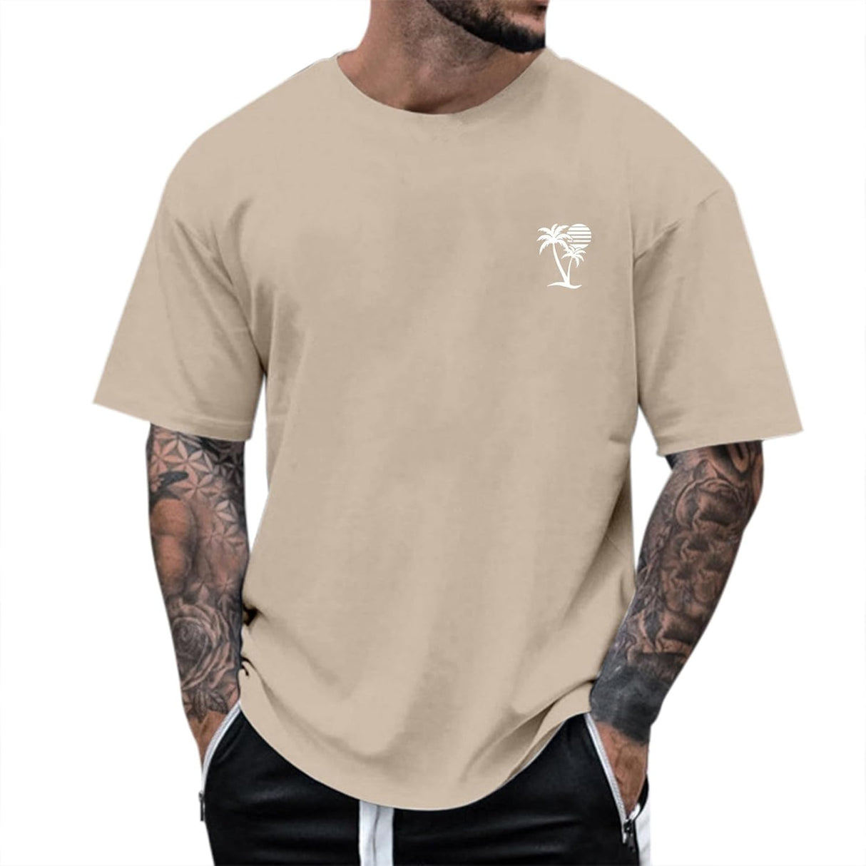 Men’s Casual Short Sleeve T-Shirt – Breathable Summer Top