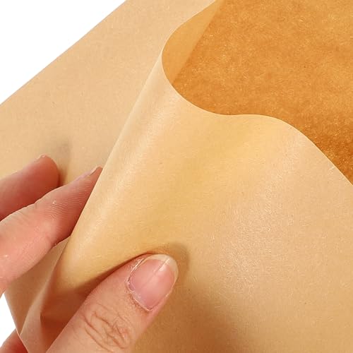 100 Pack Greaseproof Paper Bakery Bags – Oil Proof Sheets
