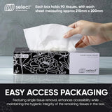 Eco Friendly Facial Tissues – Soft 3 Ply (Pack of 12)