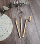 Eco Friendly Plastic Free Pens – Black Biros