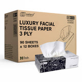 Eco Friendly Facial Tissues – Soft 3 Ply (Pack of 12)