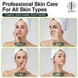 Organic Reusable Makeup Remover Pads 20 Pack – Washable & Eco