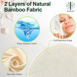 Organic Reusable Makeup Remover Pads 20 Pack – Washable & Eco