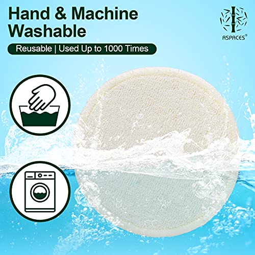 Organic Reusable Makeup Remover Pads 20 Pack – Washable & Eco