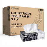 Eco Friendly Facial Tissues – Soft 3 Ply (Pack of 12)
