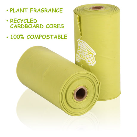 Biodegradable Dog Poo Bags – Leakproof Refill Rolls for Pet Waste