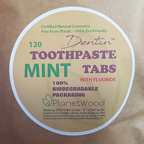 Natural Toothpaste Tablets with Fluoride – Eco Friendly