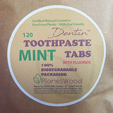 Natural Toothpaste Tablets with Fluoride – Eco Friendly