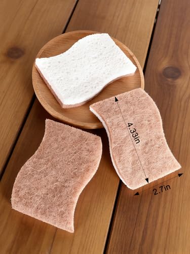 12 Pack Biodegradable Natural Kitchen Sponges