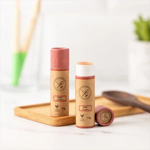 Vegan Lip Balm in Cardboard Tube – Plastic Free