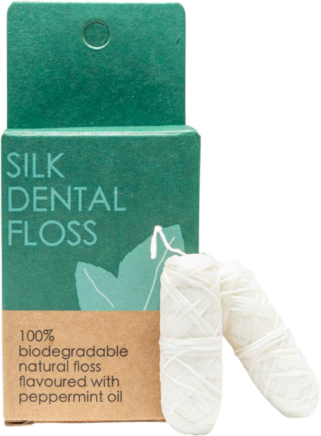 Silk Dental Floss Refills – 2 x 30m | Plastic-Free & Biodegradable