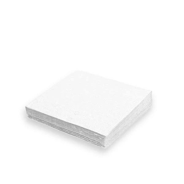 25cm Paper White Napkin - 2 Ply